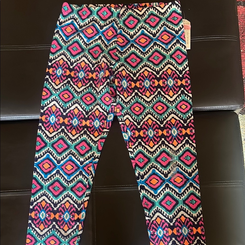 Colorful Geometric Kids Leggings